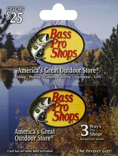 Bass Pro Shops Gift Card for Outdoor Enthusiasts to Explore Nature