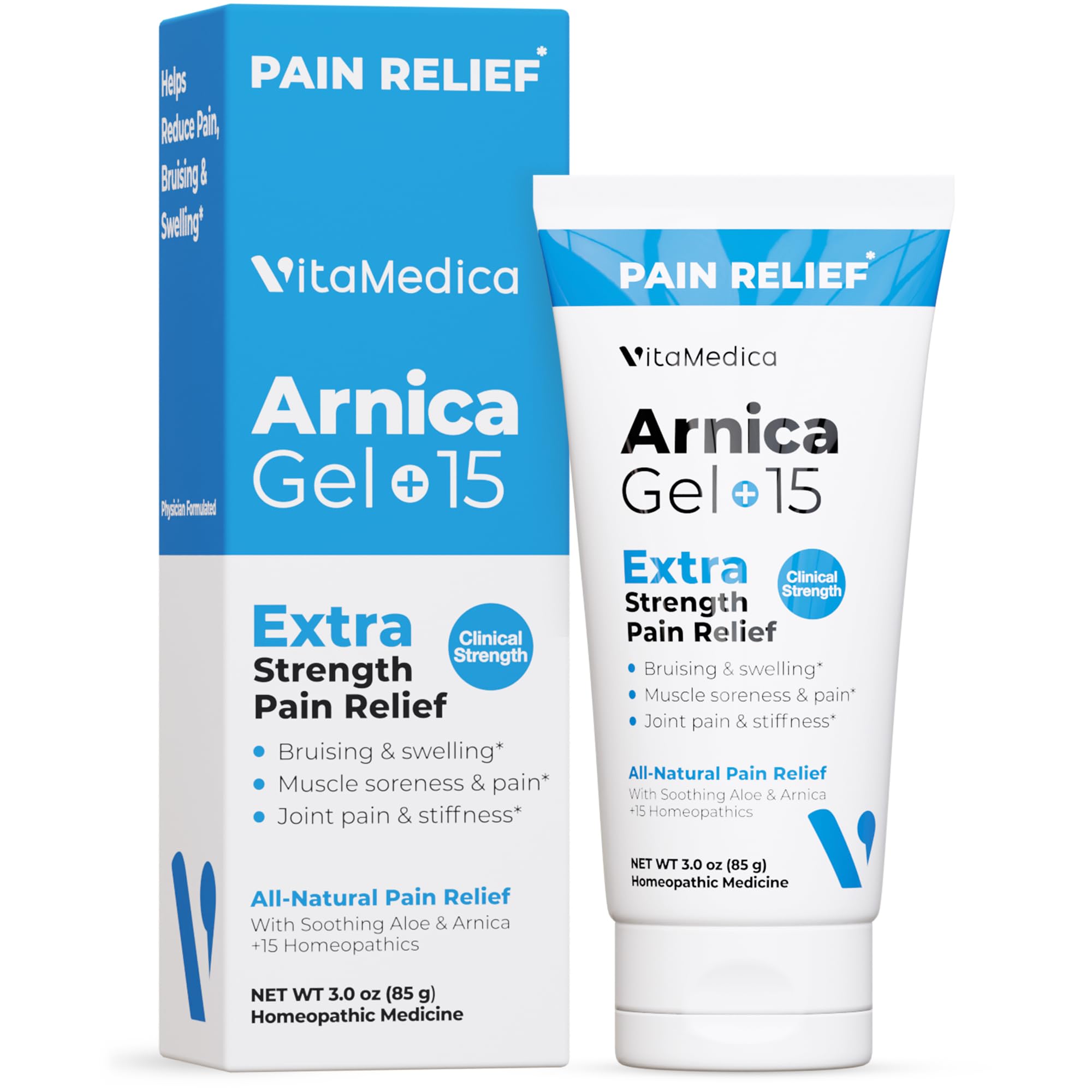 VitaMedica Arnica Gel Plus for Bruising, Swelling, Joint Pain, Muscle Soreness & Stiffness
| VitaMedica Arnica Gel Plus