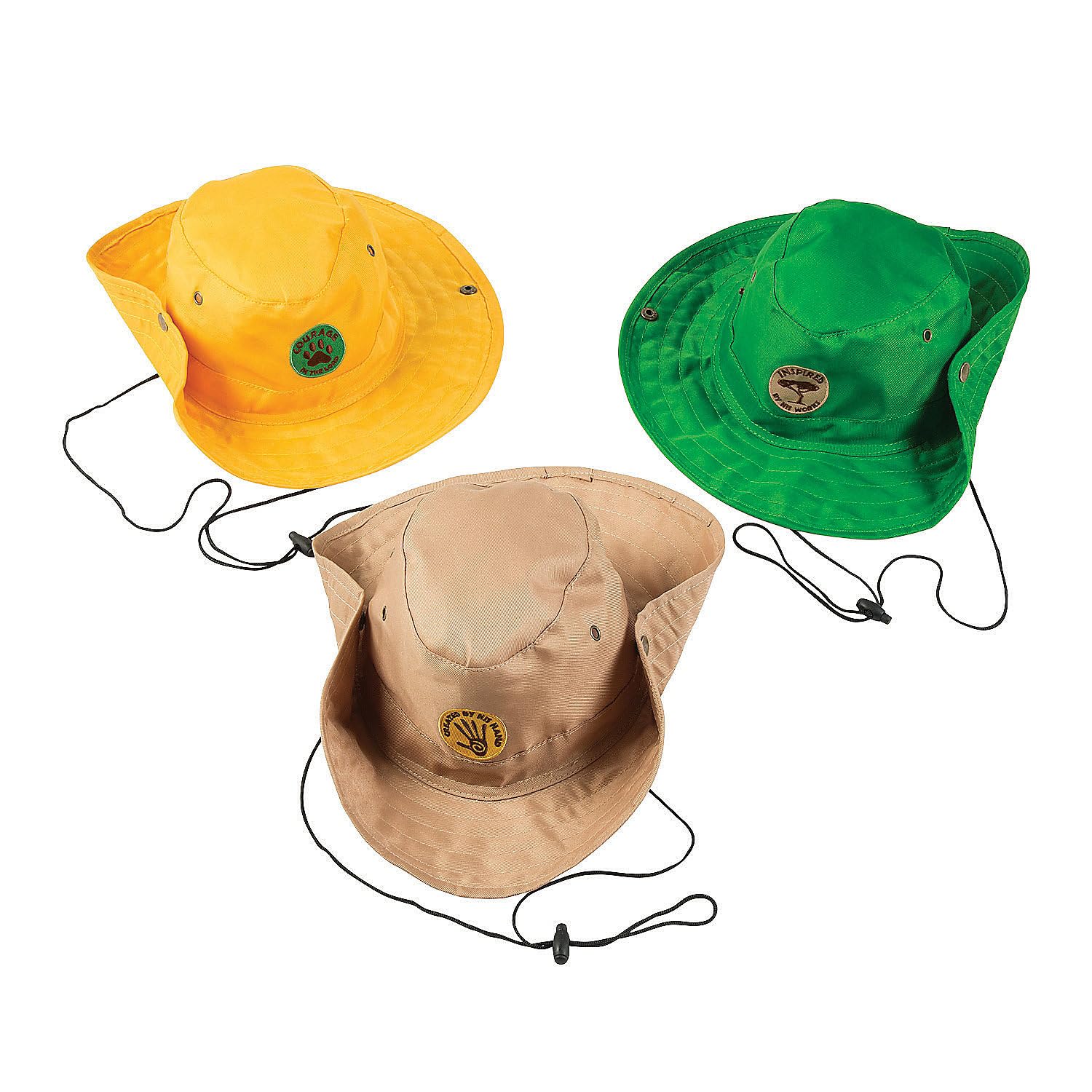 Fun Express African Safari VBS Hat - Vacation Bible School - Kids - Outdoor Activities - Cool and Comfortable - Size 22c