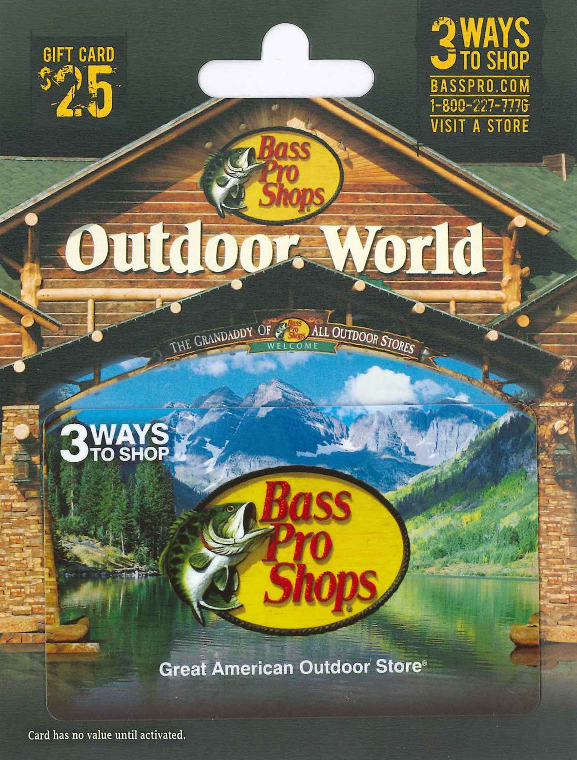 Bass Pro Shops Gift Card for Outdoor Enthusiasts to Explore Nature